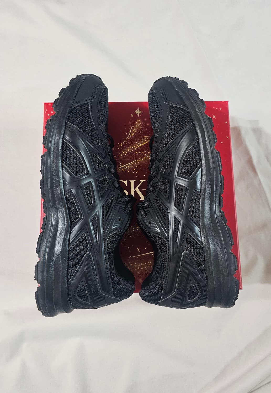 [240] 아식스 조그 100 2 블랙 jog tjg138 상품이미지5