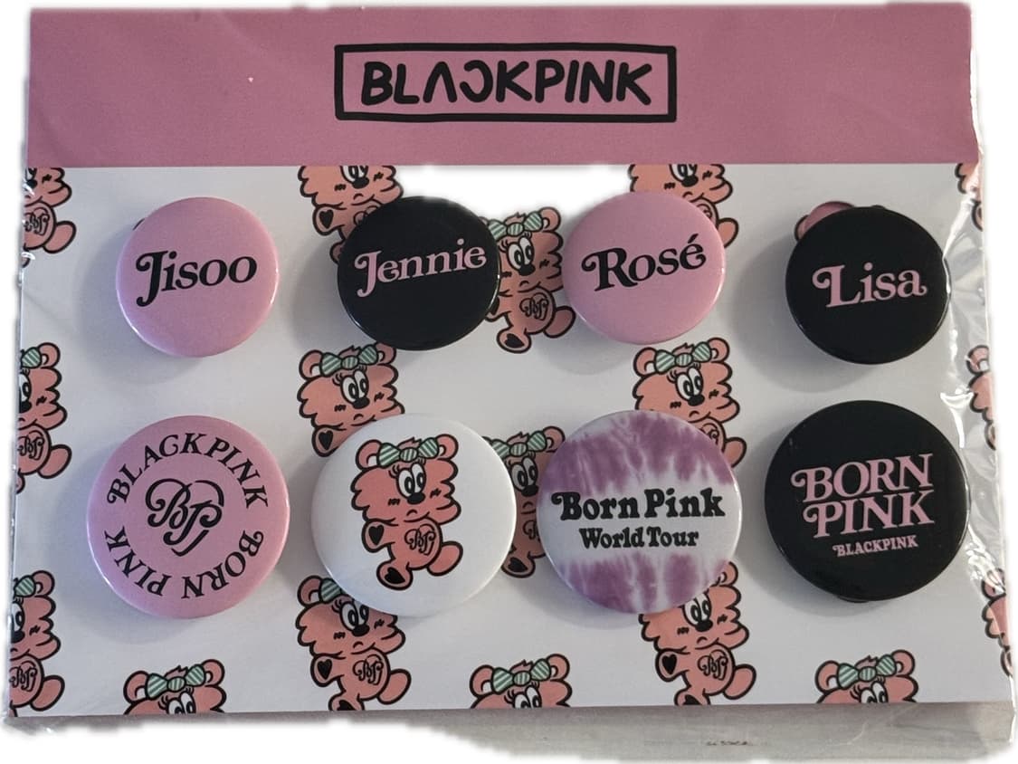 BLACKPINK PIN BUTTON SET 상품이미지1