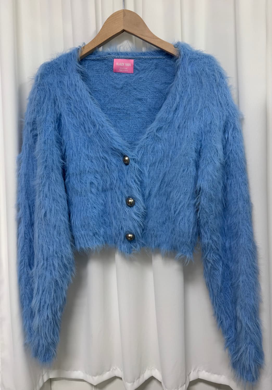 진바니 블랙바비 메리 밍크 가디건 상품이미지2