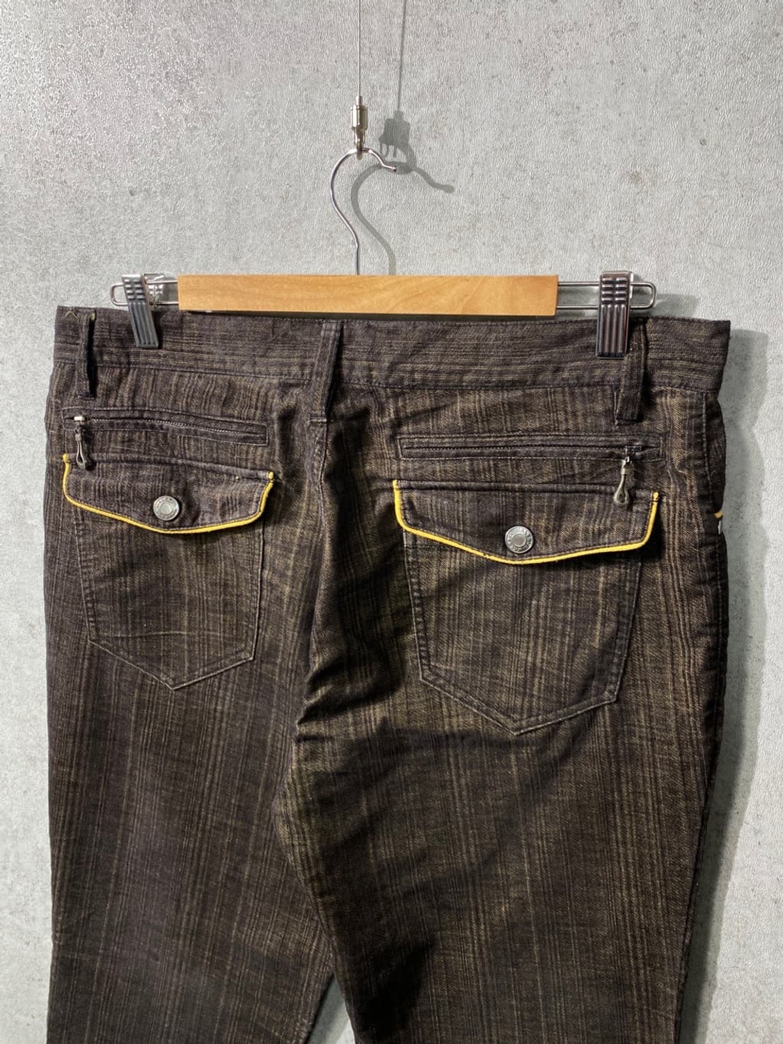 [32-33] MALE&CO 브라운 코듀로이 세미부츠컷 팬츠 상품이미지6