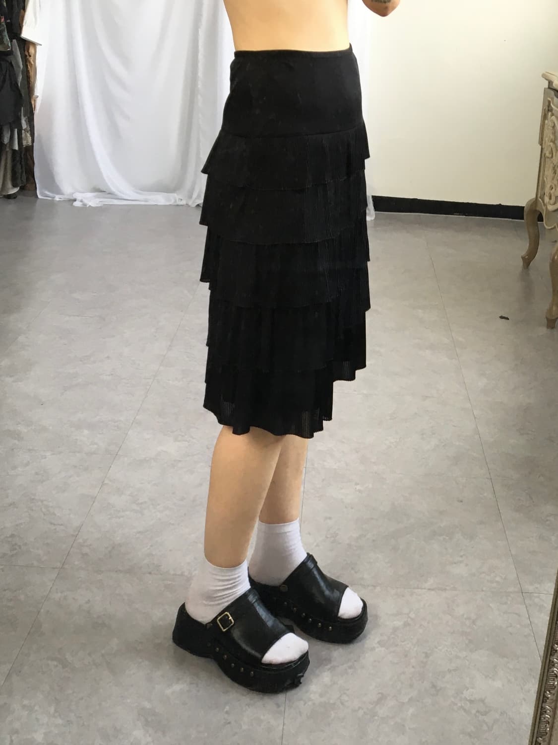 Lanvin layer midi skirt 상품이미지6