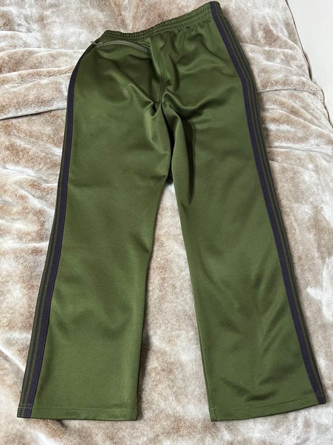 니들스 트랙 팬츠 폴리 스무스 아이비 그린 레귤러 핏 상품이미지3