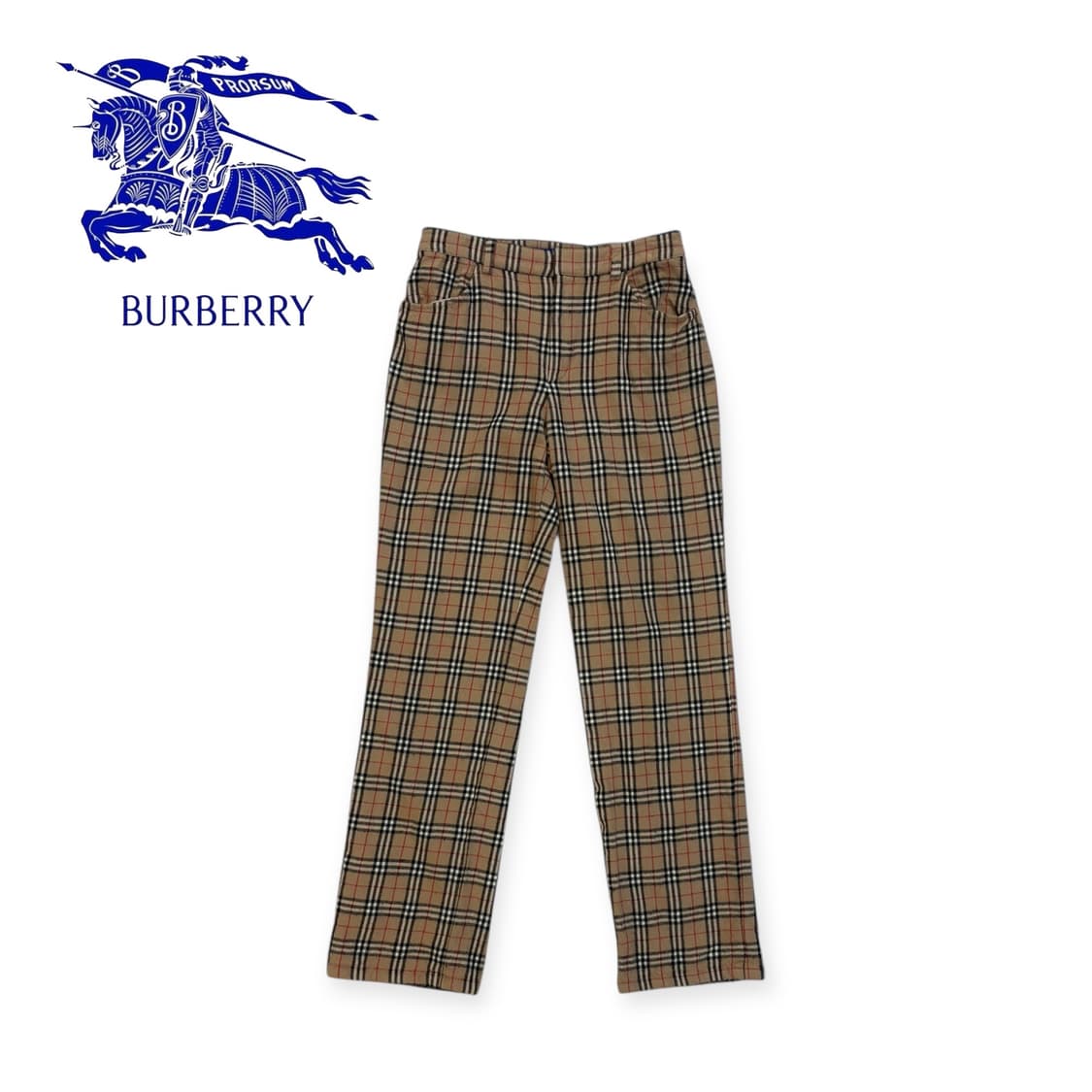 [ 38 ] 버버리 노바체크 패턴 팬츠 상품이미지1