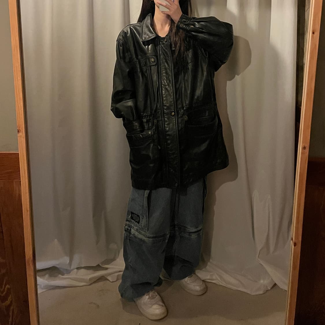빈티지 양가죽 자켓 상품이미지4