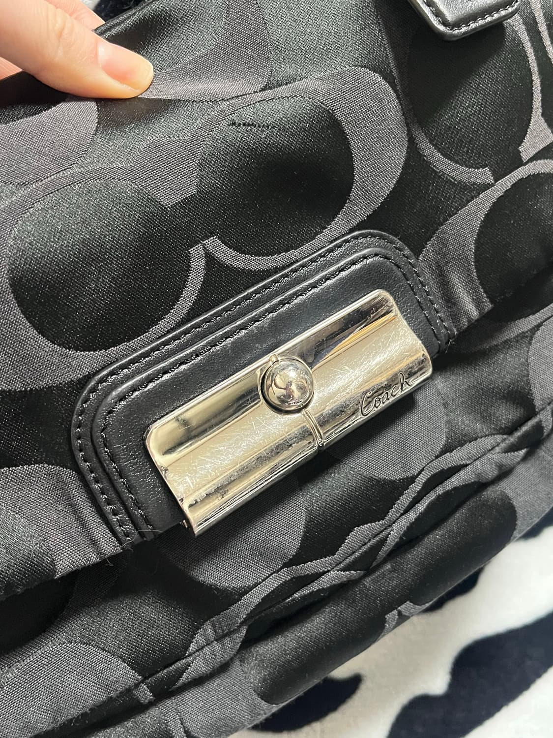 vintage coach shoulder bag 상품이미지10