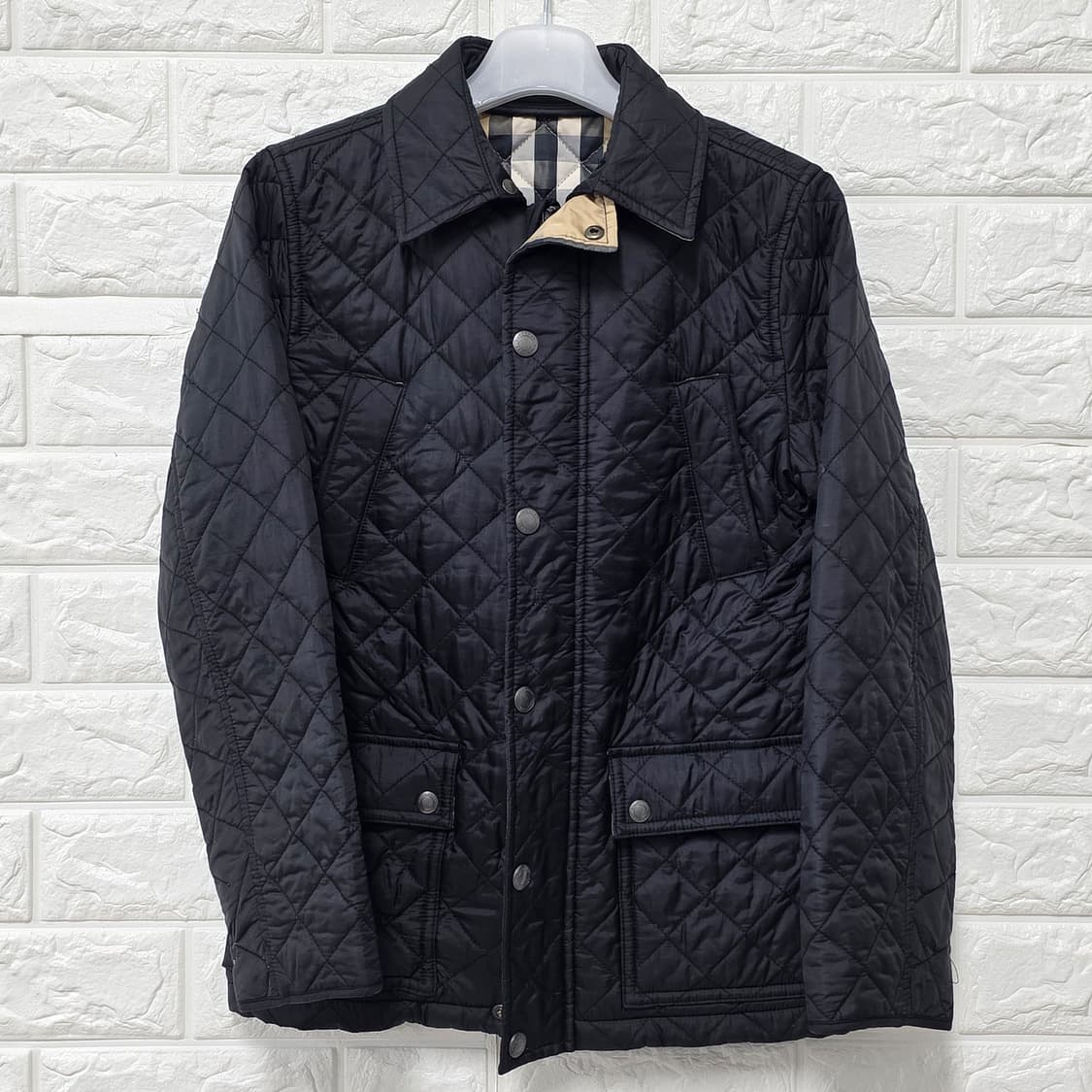 택포// 10Y 성인S 버버리 퀼팅 자켓  상품이미지1
