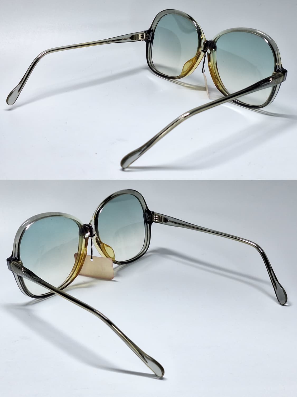 80s 일본제 빈티지 데드스톡 미사용/선글라스 Nox HJ-023 블루 상품이미지4