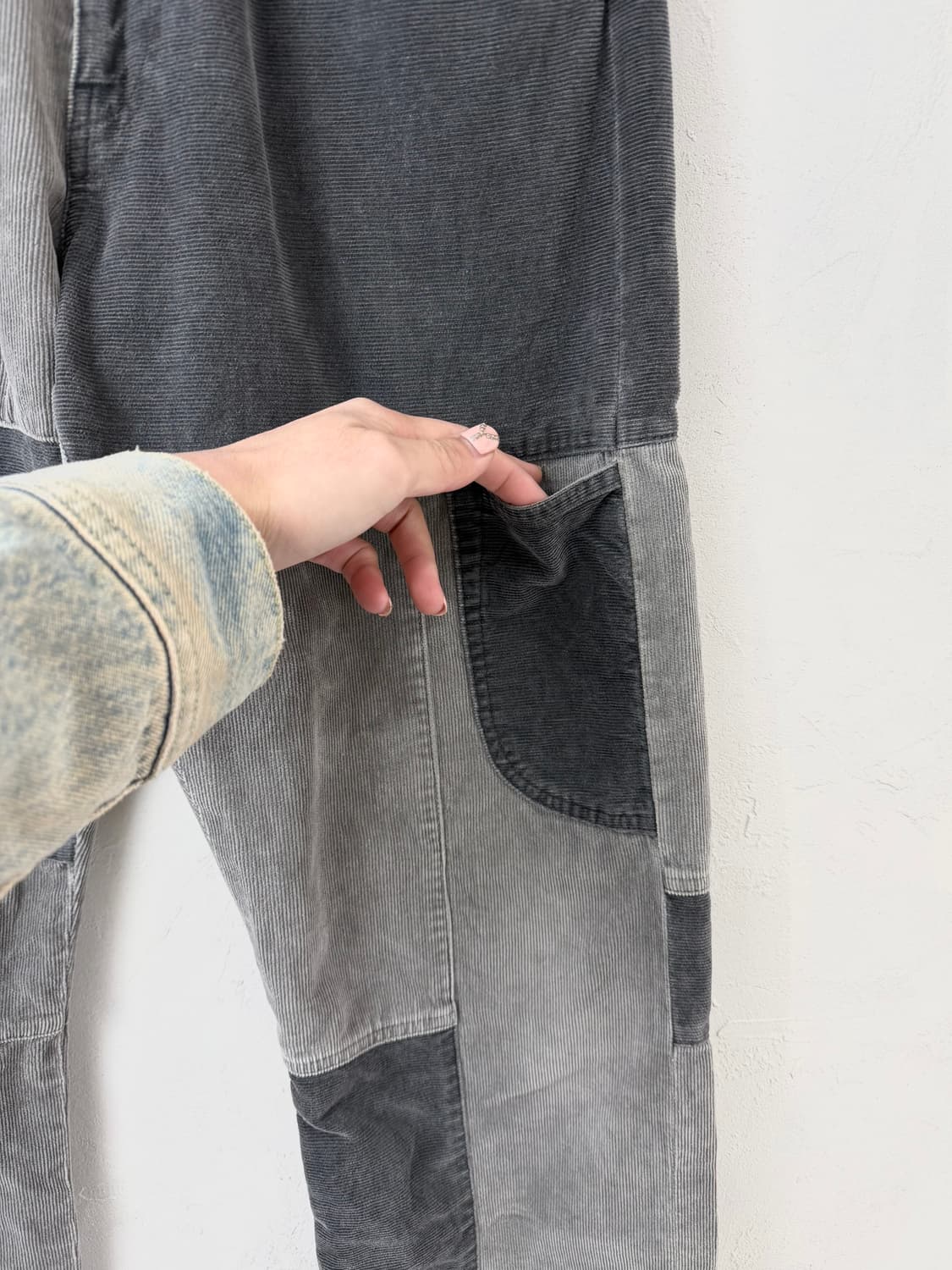 제너럴 리서치 x 히스테릭 글래머 리컨스트럭티드 코듀로이 팬츠 상품이미지3