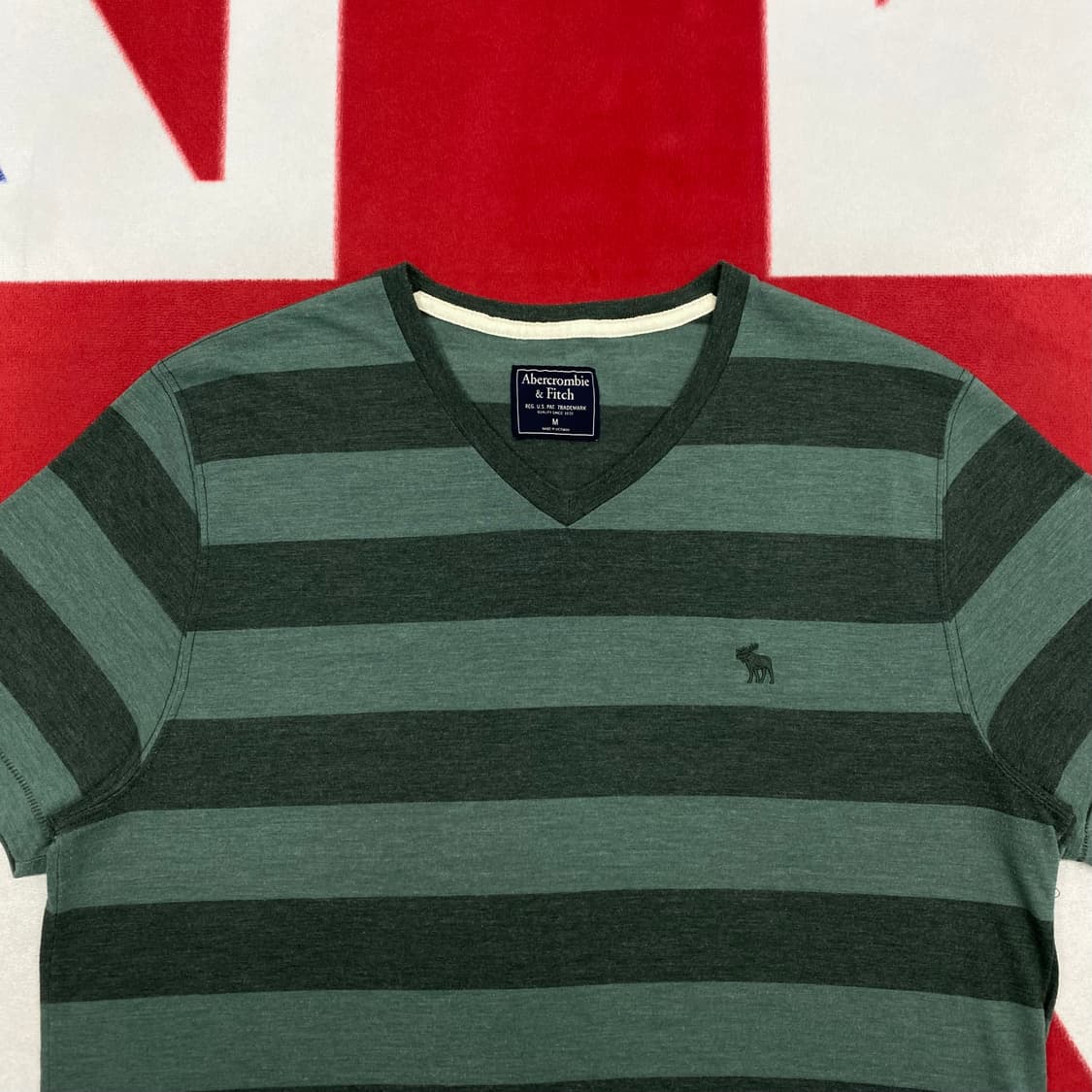 아베크롬비 단가라 반팔티 M 상품이미지3