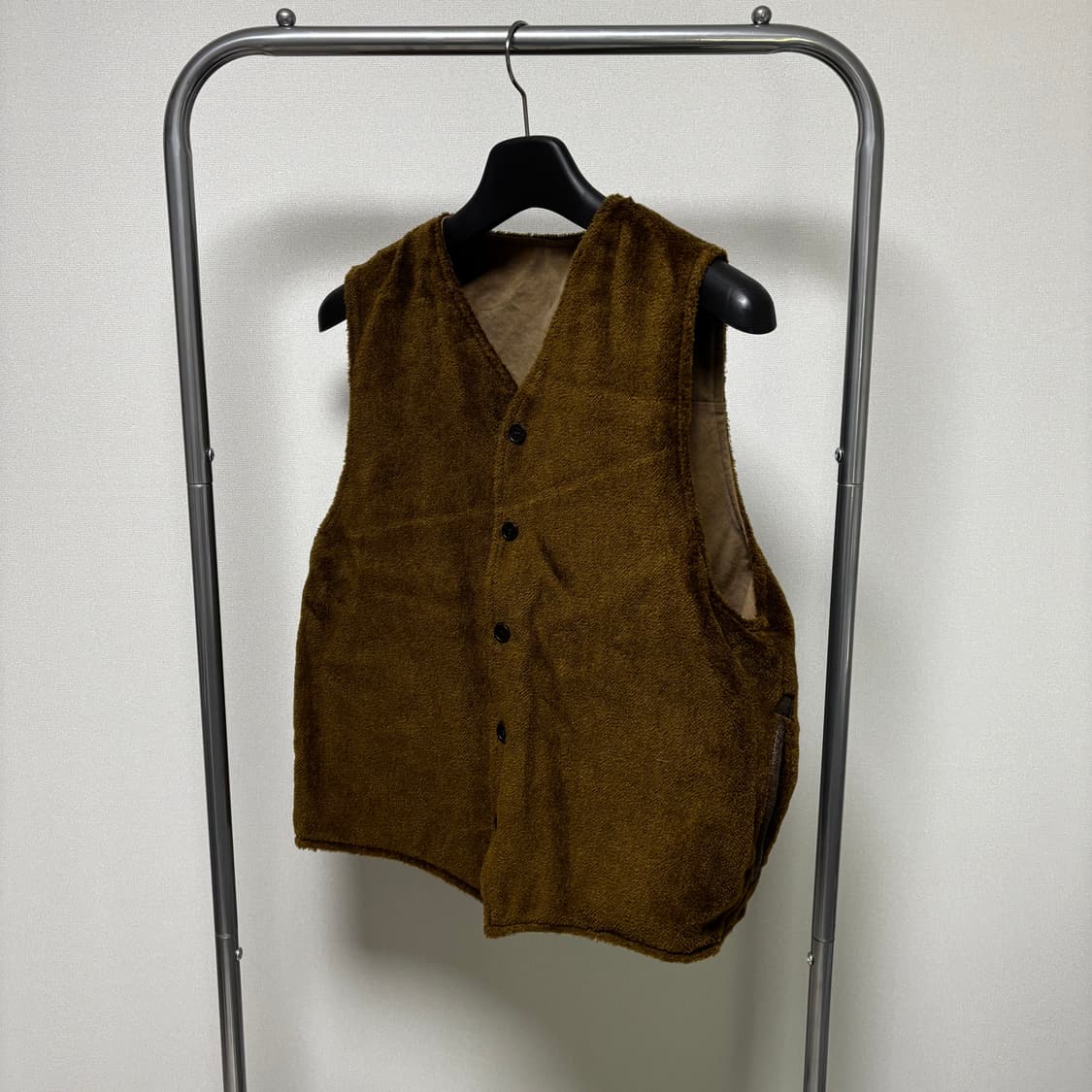 3) visvim 비즈빔 24ss 덕 베스트 카키 상품이미지4