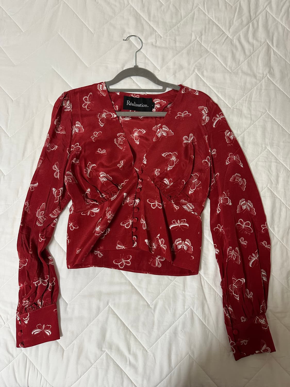 리얼리제이션파 블라우스 스커트 셋업 상품이미지4