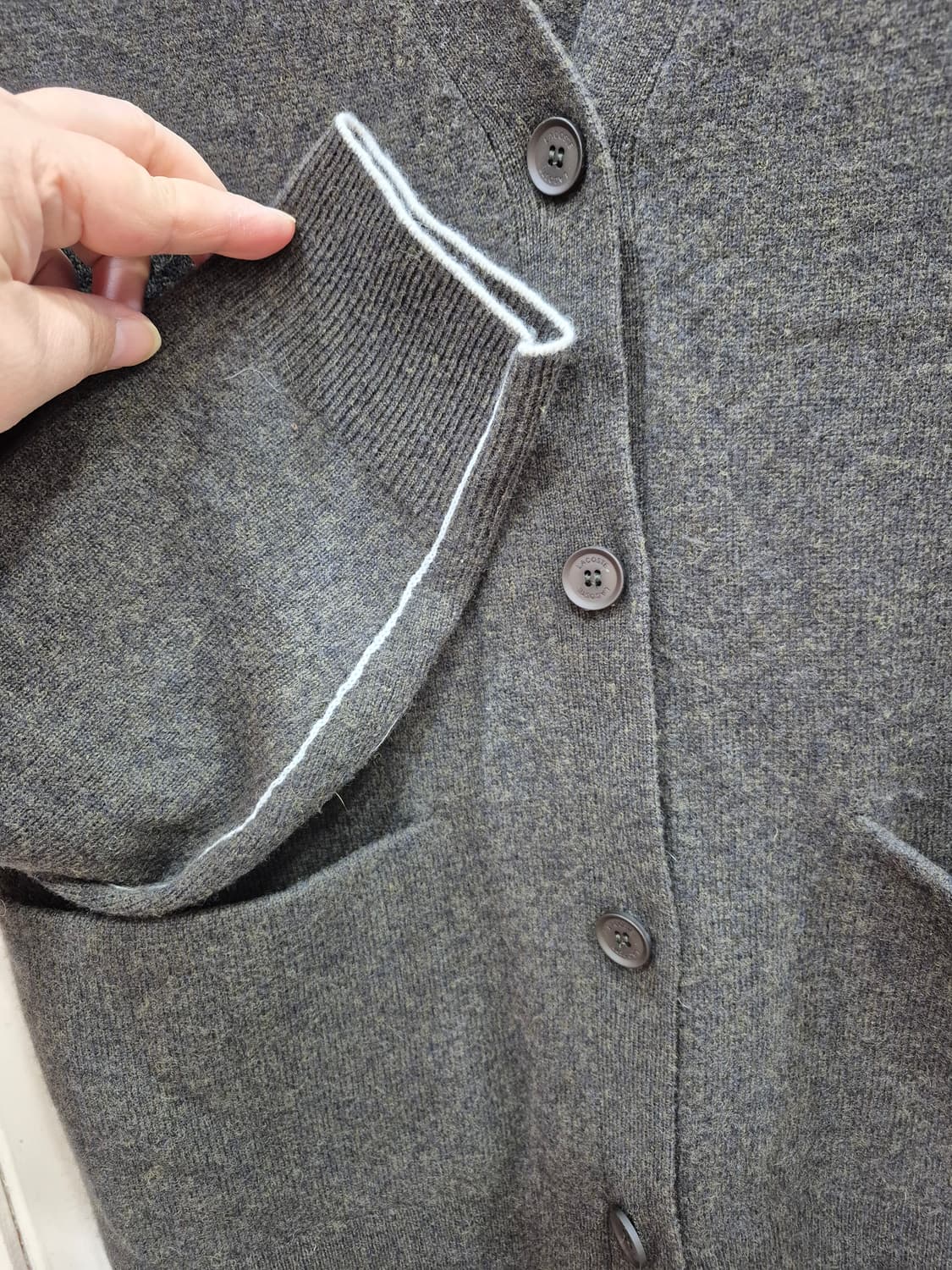 라코스테 브이가디건 상품이미지5