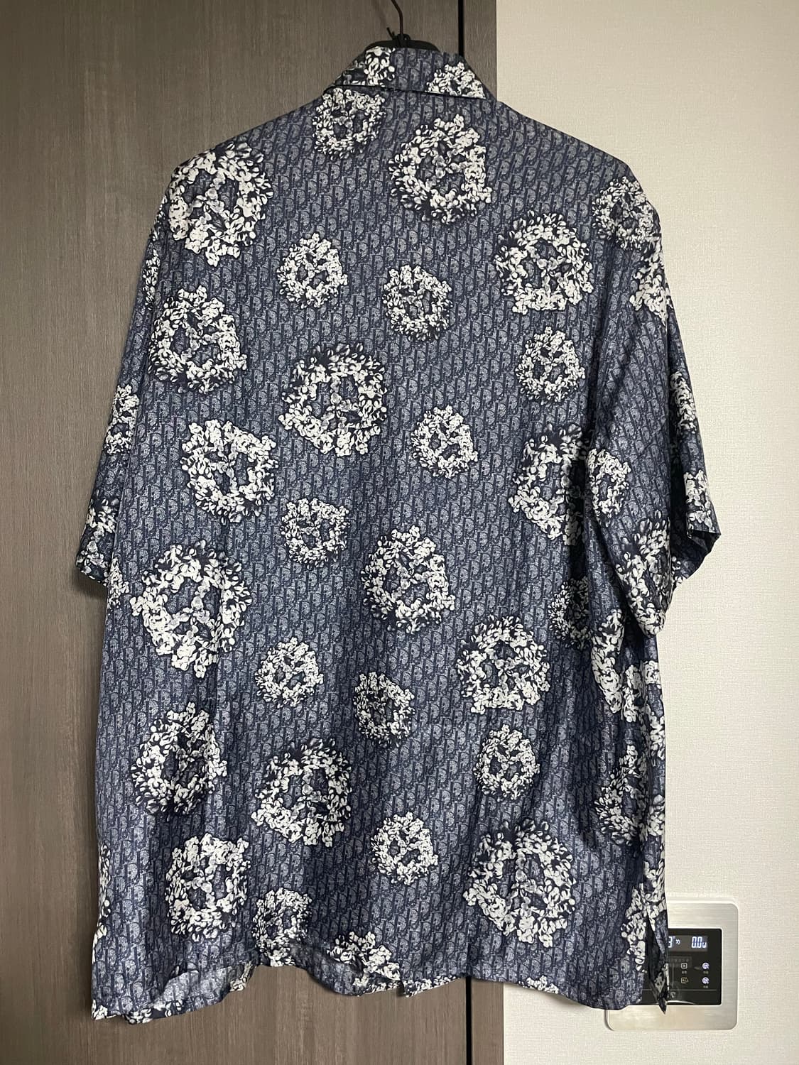 디올 데님 티어스 실크 셔츠 42 새상품 상품이미지2