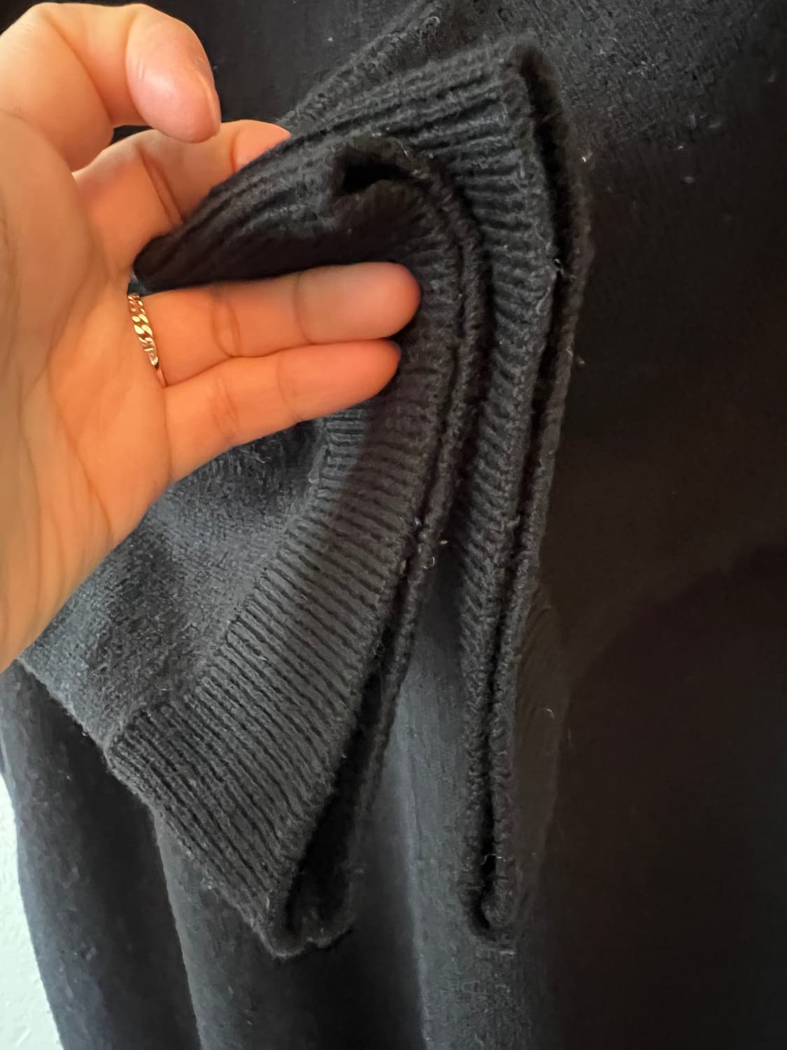 코스 COS 여성 블랙 터틀넥니트원피스 롱원피스 상품이미지4