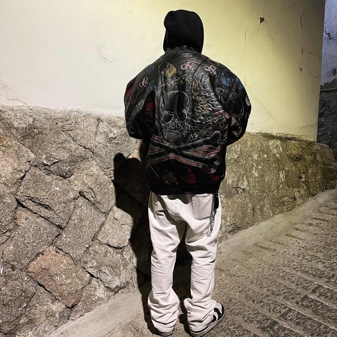 Desertwell 스컬 가죽 자켓 (115) 상품이미지9