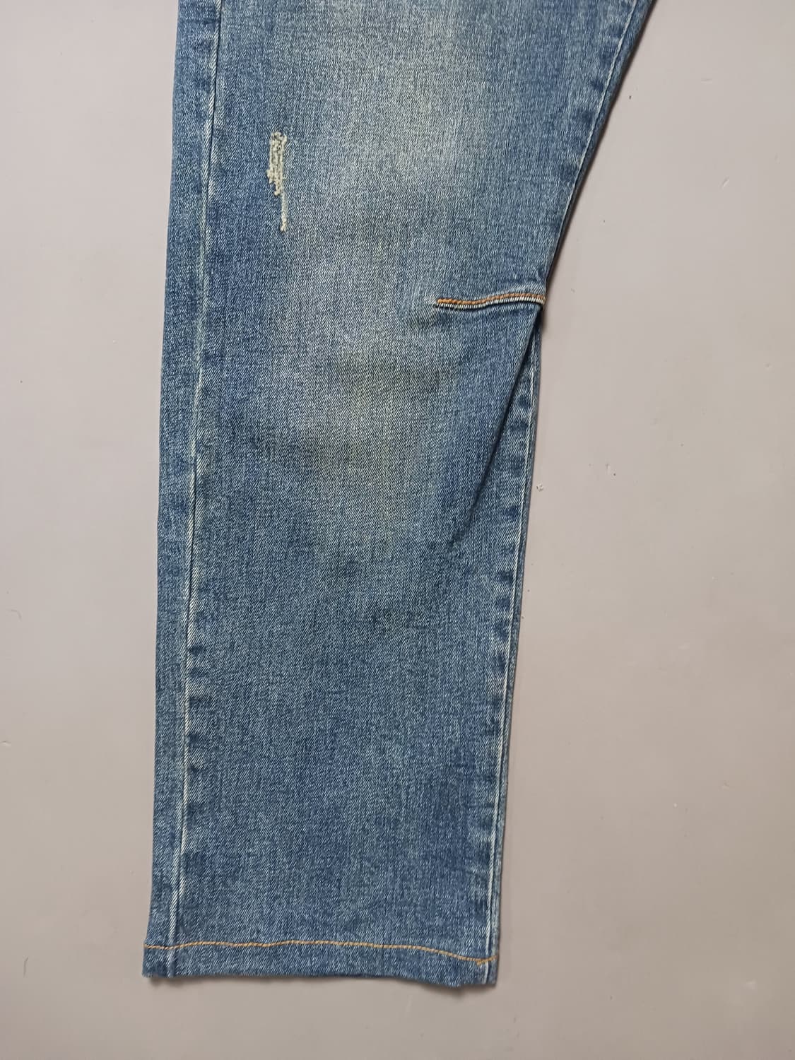 [34] 발망 워싱 포켓 디테일 데님 팬츠 청바지 상품이미지3