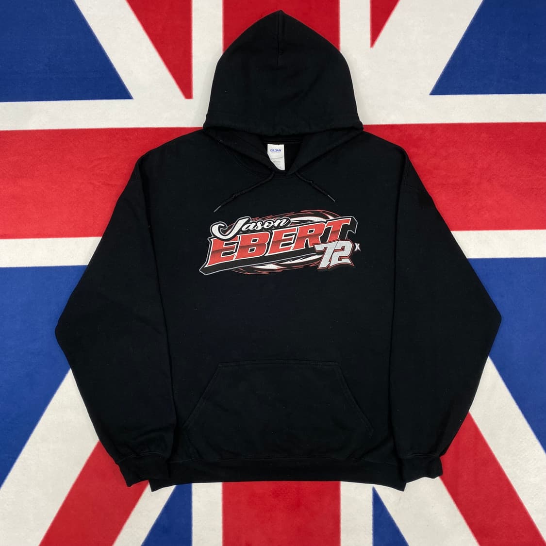 빈티지 레이싱 후드티 L 상품이미지1