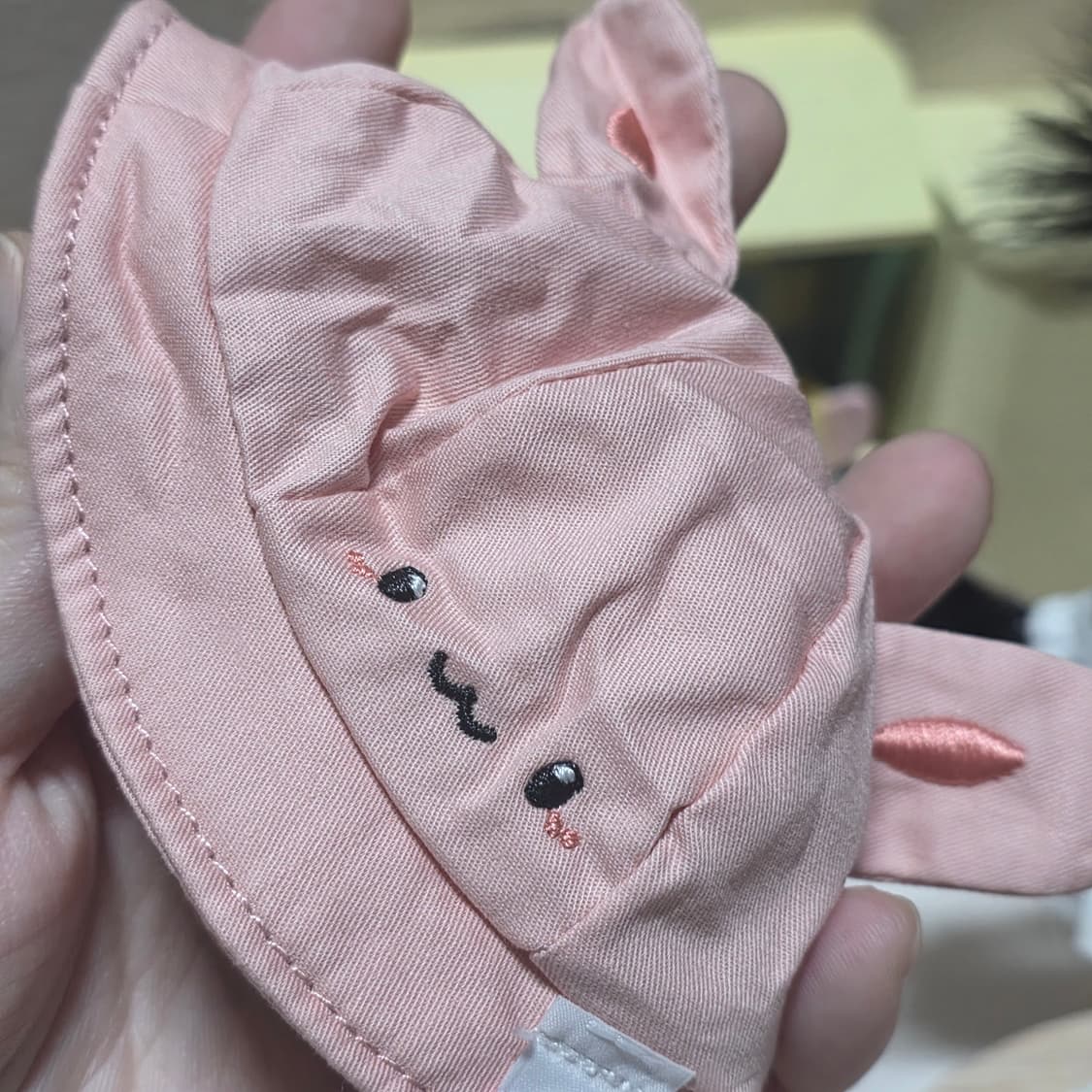 인형옷 모자 세트 핑크 ss  상품이미지3