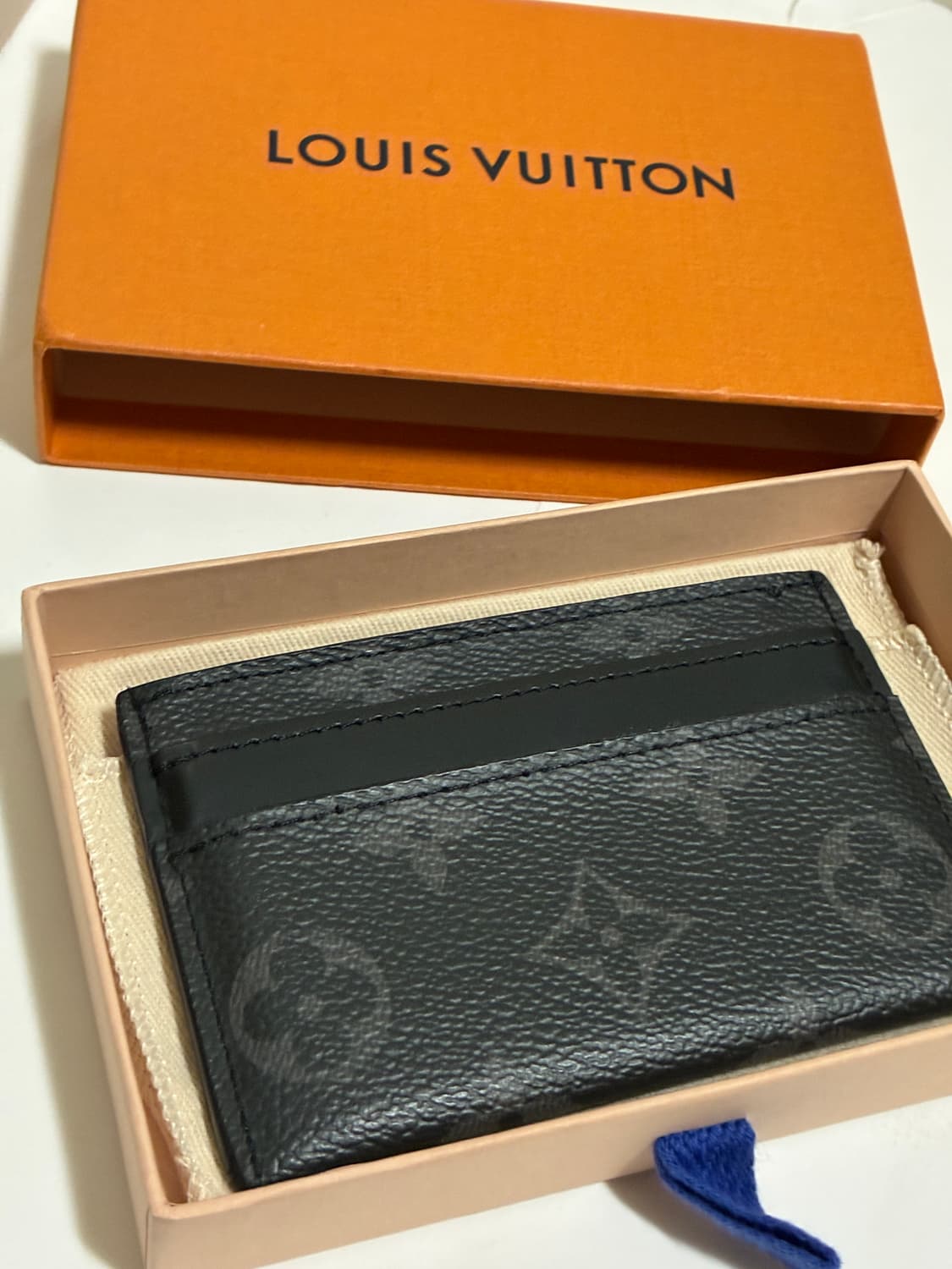 [정품/풀구성] 루이비통 더블 카드홀더 모노그램 이클립스 상품이미지2