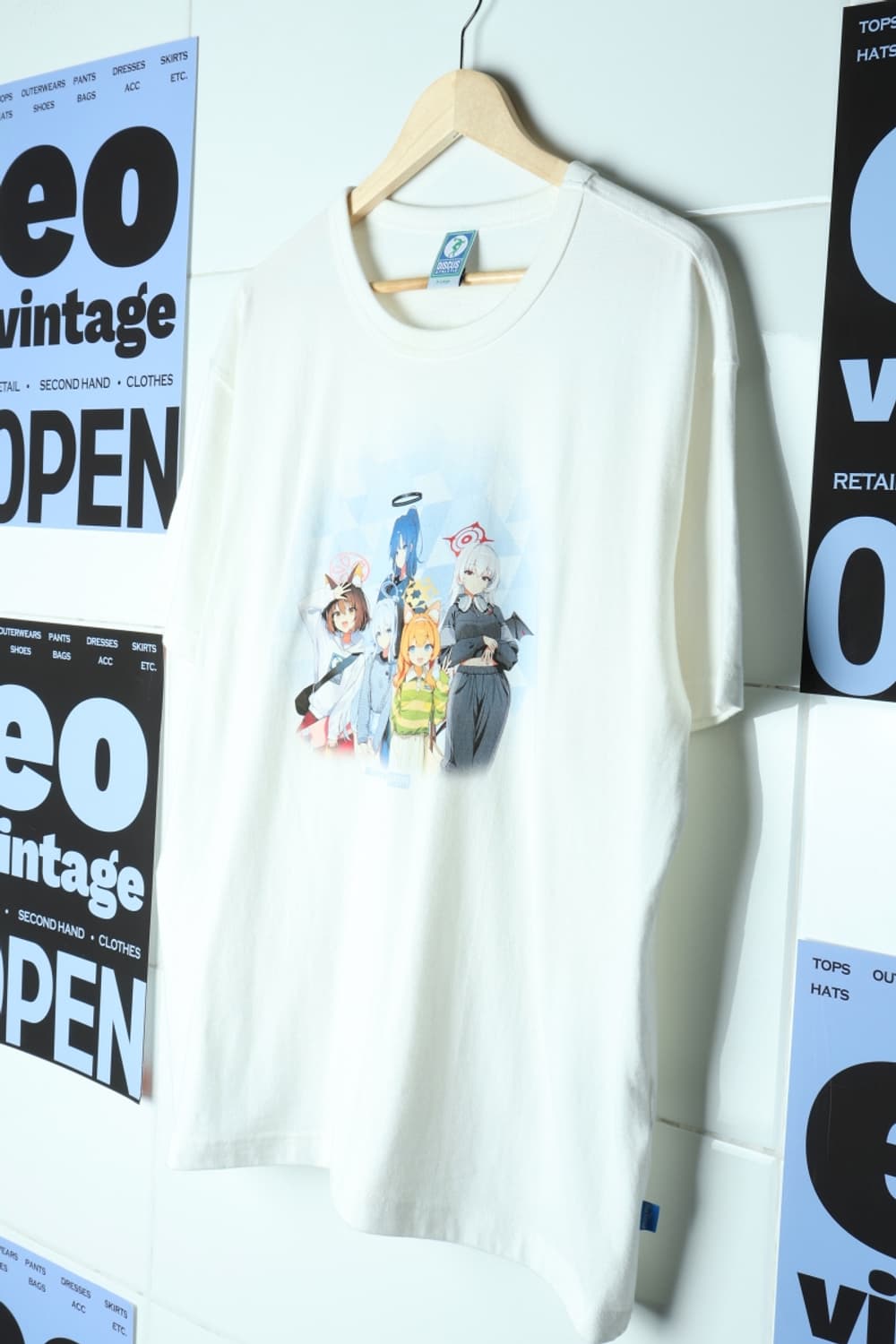 (XL-2XL) 디스커스 애슬레틱 반팔 티셔츠 블루아카이브-H30039 상품이미지1