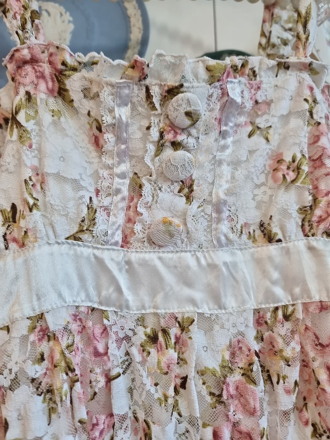 (LIZ LISA, 리즈리사) 로즈 레이스 캐미솔 원피스 상품이미지3