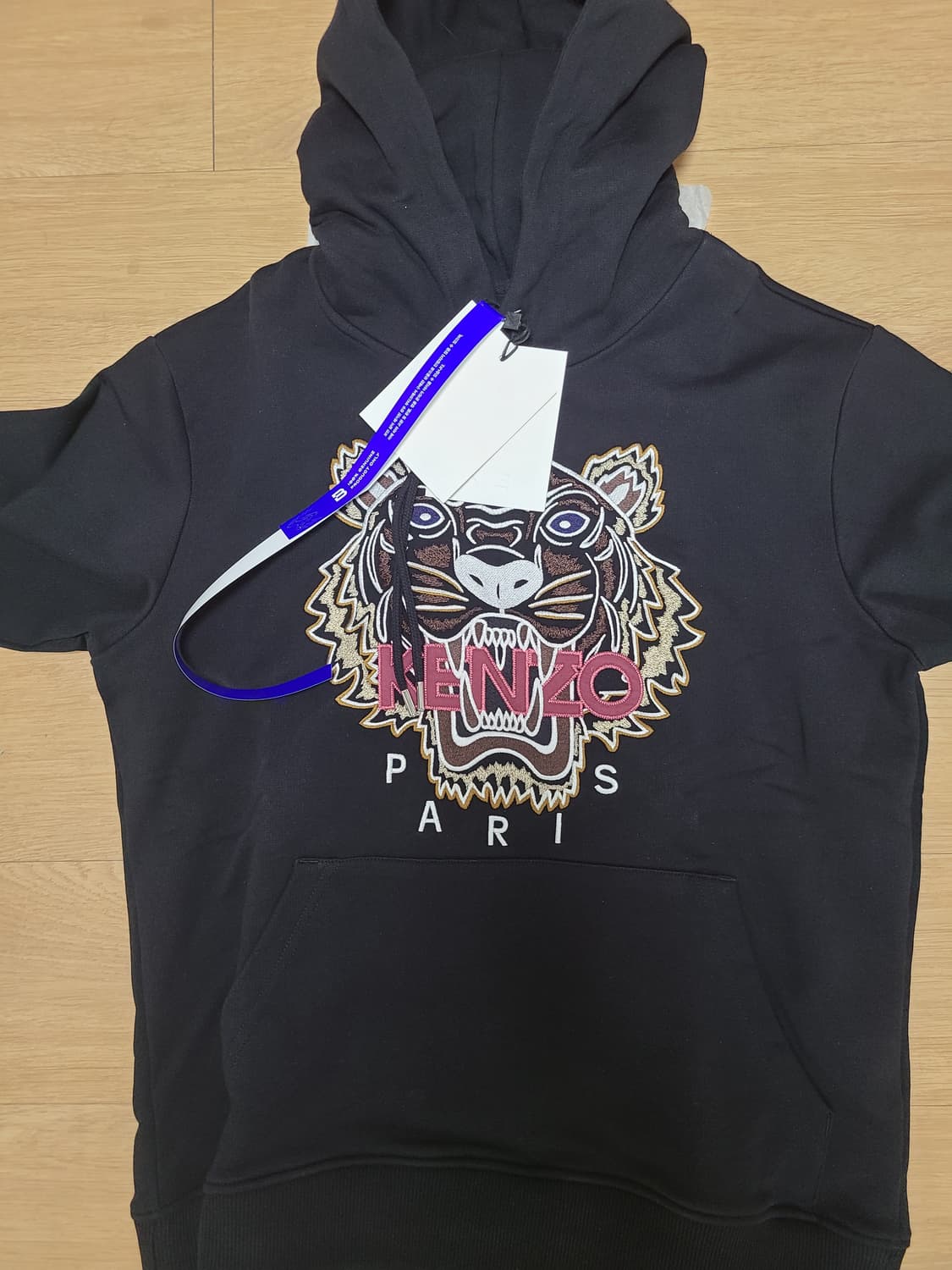 겐조 타이거 자수 후드 블랙 판매합니다. 상품이미지3