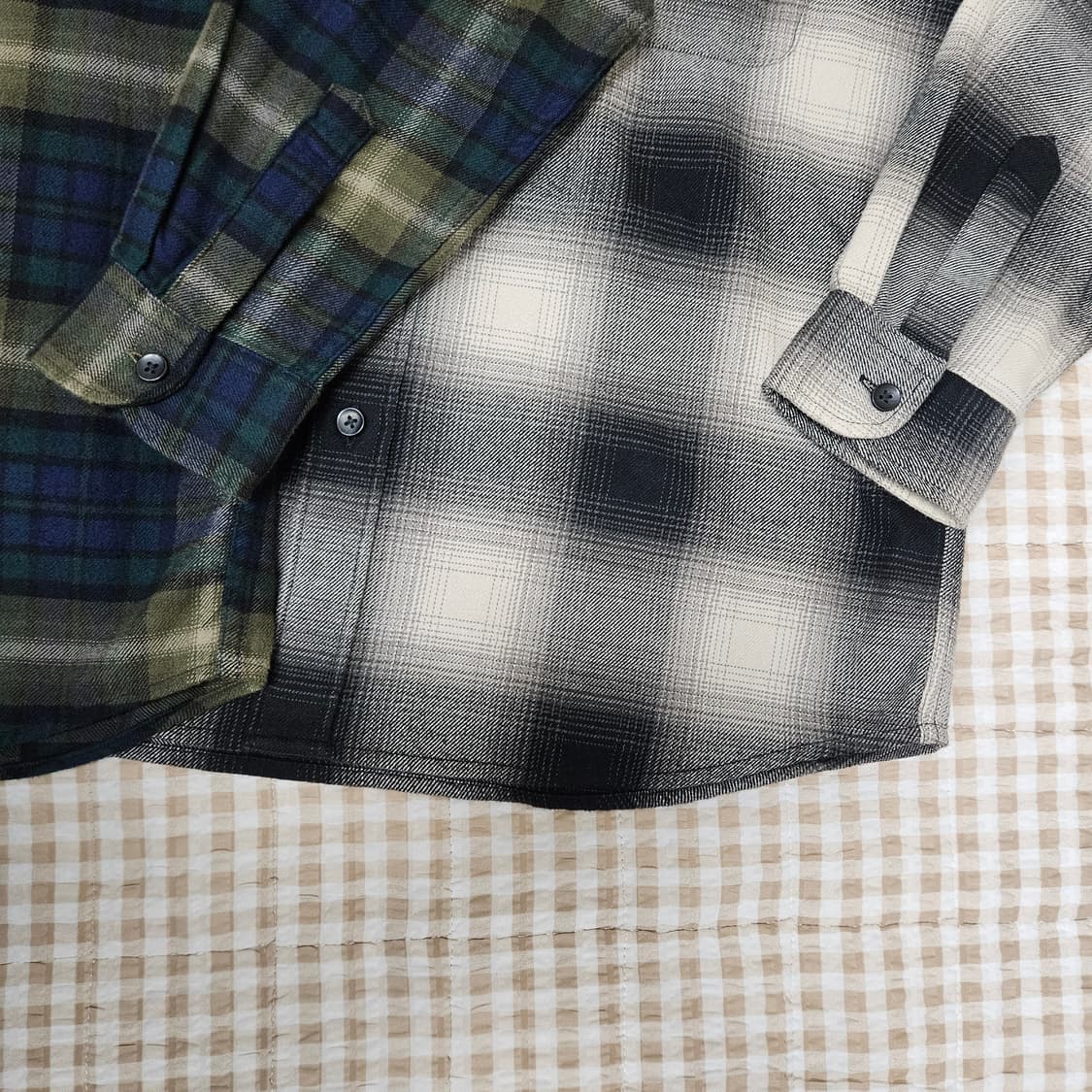 유니클로 간절기 셔츠 남자100 (2벌가격) 상품이미지5