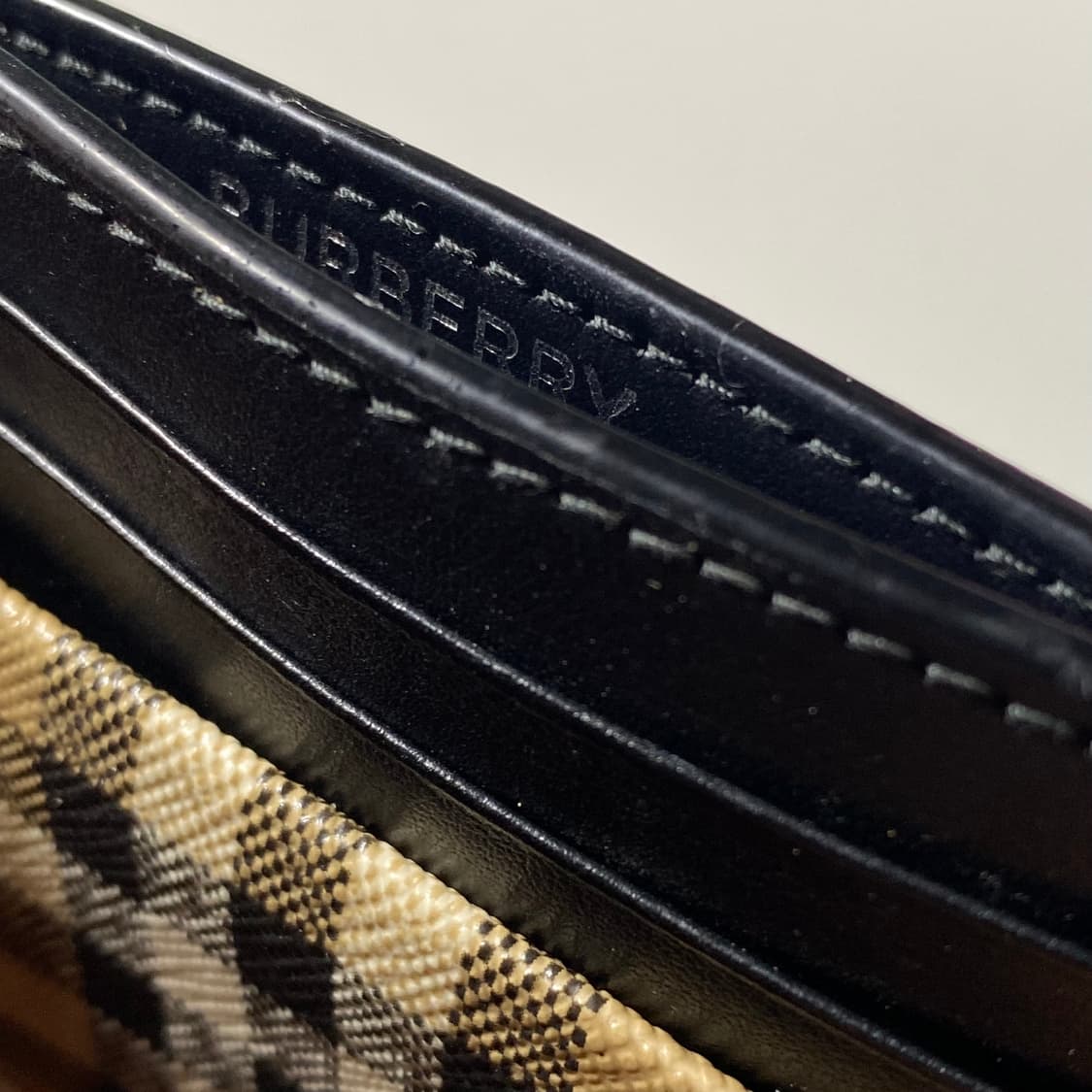 [정품] 버버리 빈티지체크 머니클립 카드지갑 상품이미지7