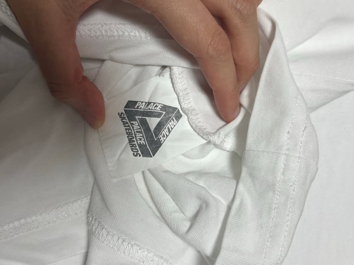 (M) 팔라스 스티커팩 반팔 티셔츠 화이트 상품이미지5