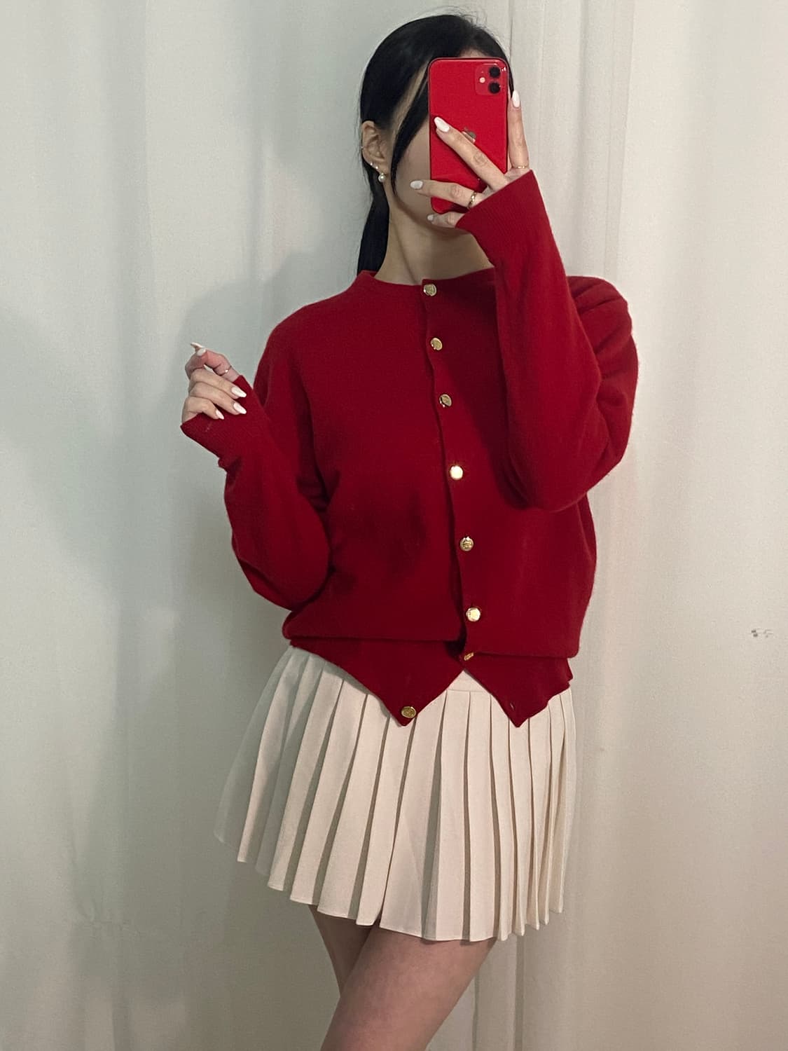 버버리 금장 기마로고 가디건 상품이미지2