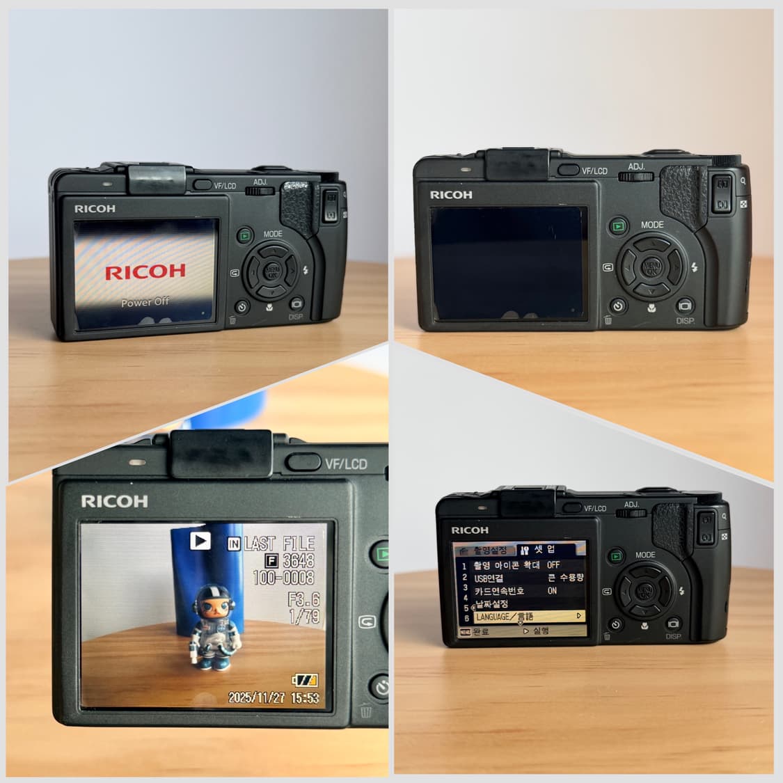 ✨하이엔드✨Ricoh Caplio GX100 리코  상품이미지7