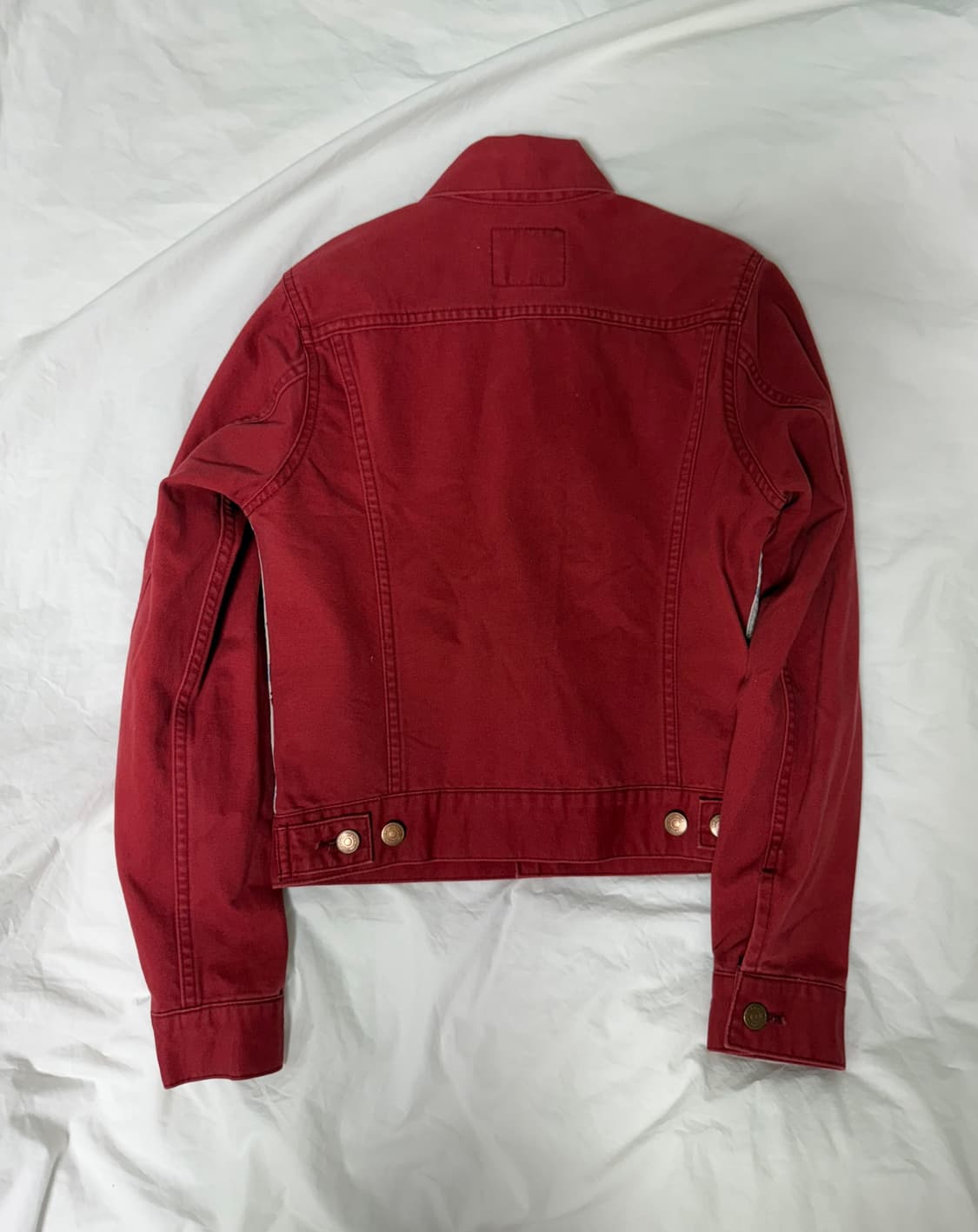 히스테릭글래머 KINKY jeans 레드 나그랑 데님 자켓 상품이미지2