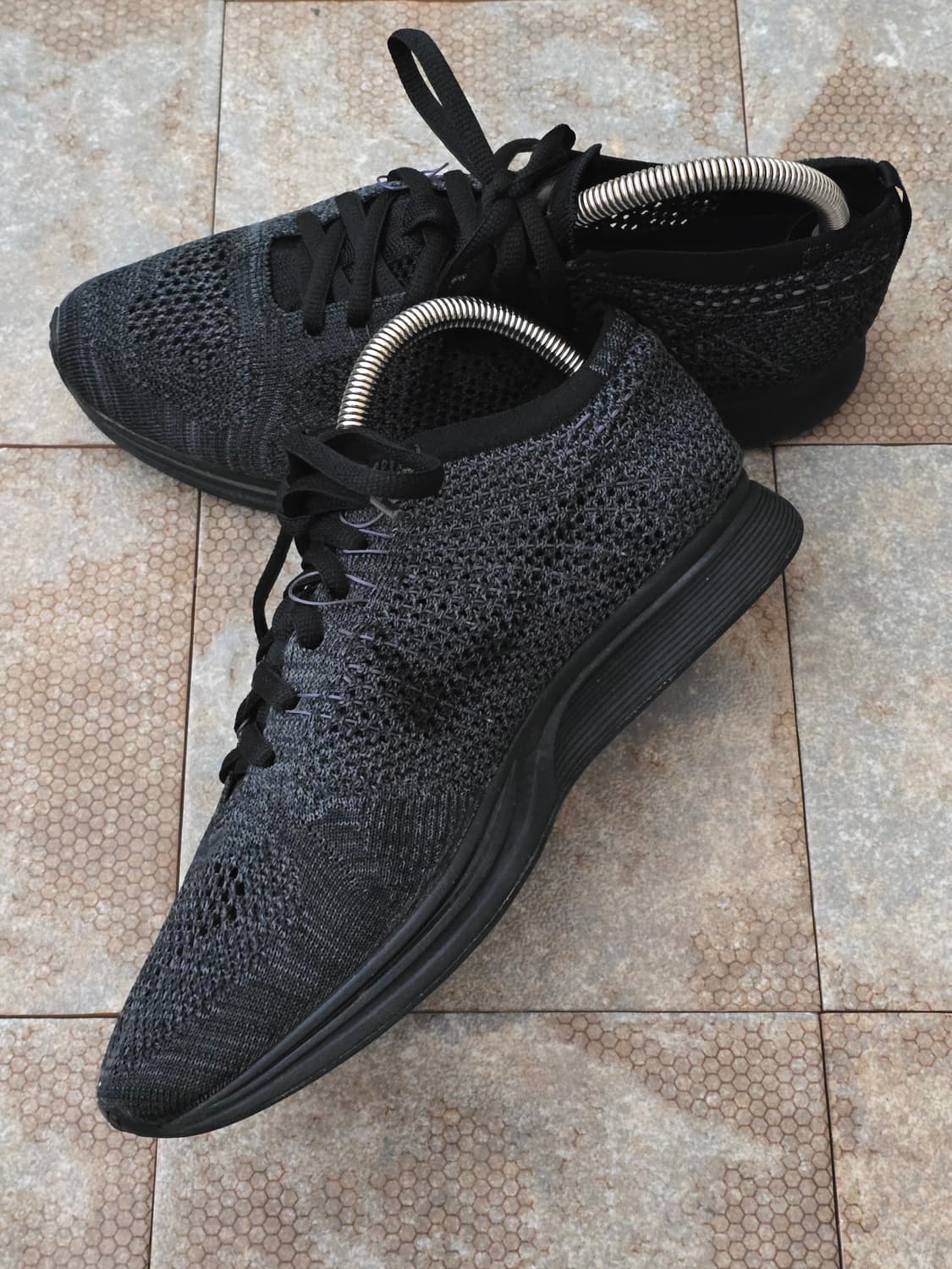 (275)나이키 플라이니트 레이서 블랙 상품이미지5