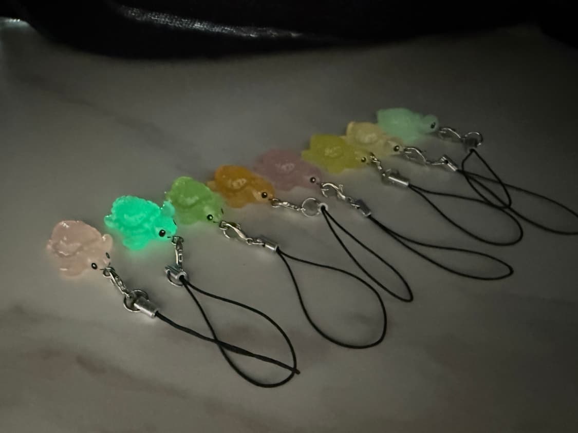 야광 거북이 키링 (2개 선택) 상품이미지2