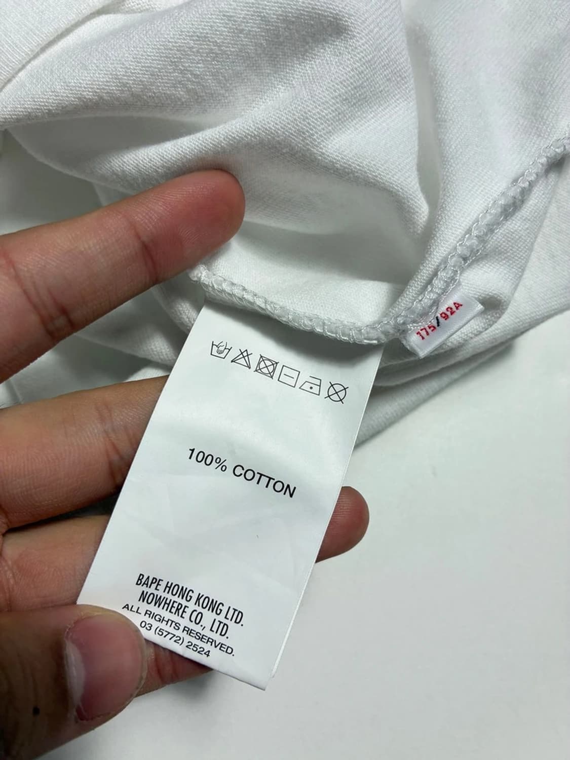 에이프 도쿄타워 그래픽 코튼 반팔 티셔츠 R1562 상품이미지8