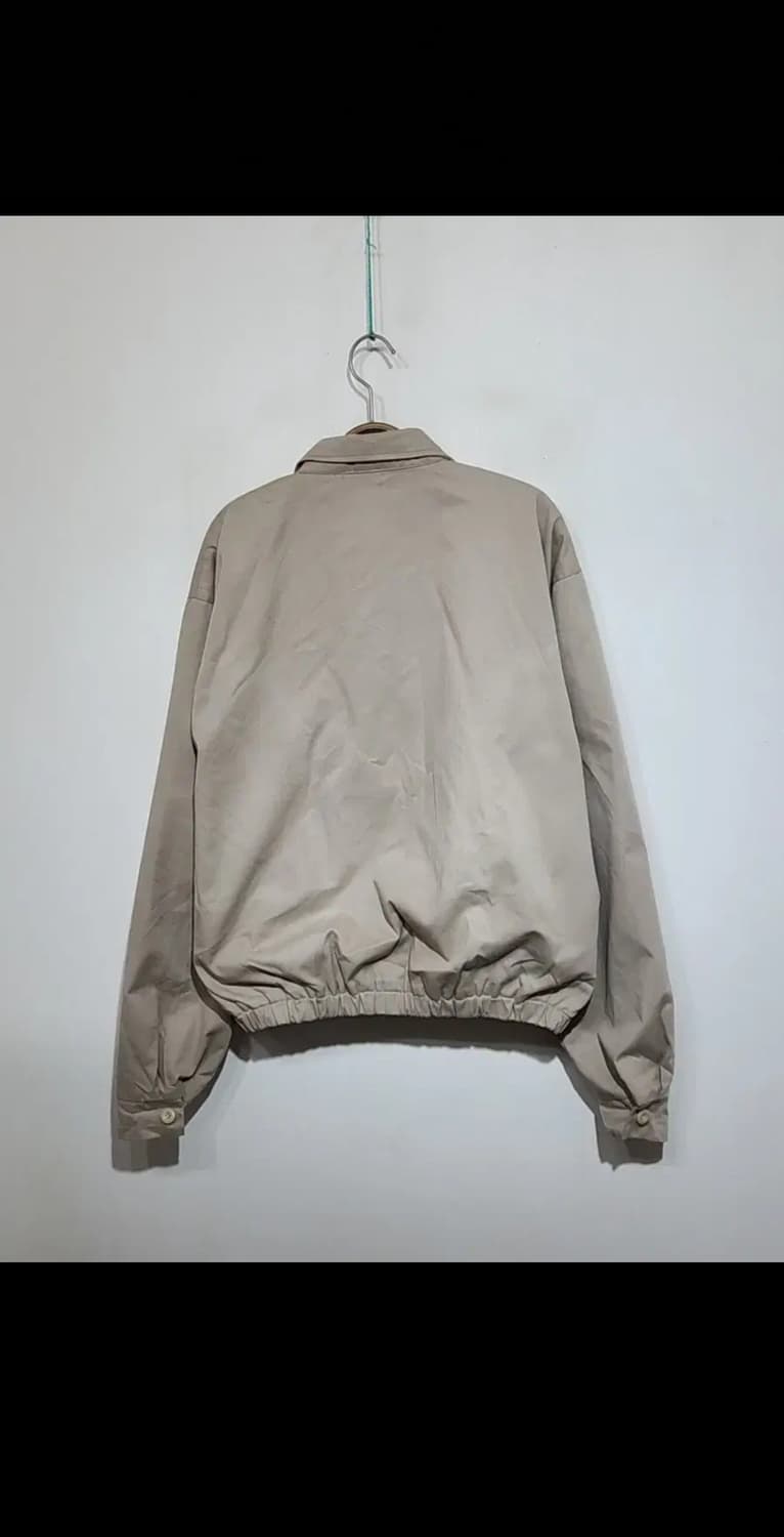 (100) 라코스테 블루종 점퍼 베이지 로고 자켓 캐주얼  상품이미지5