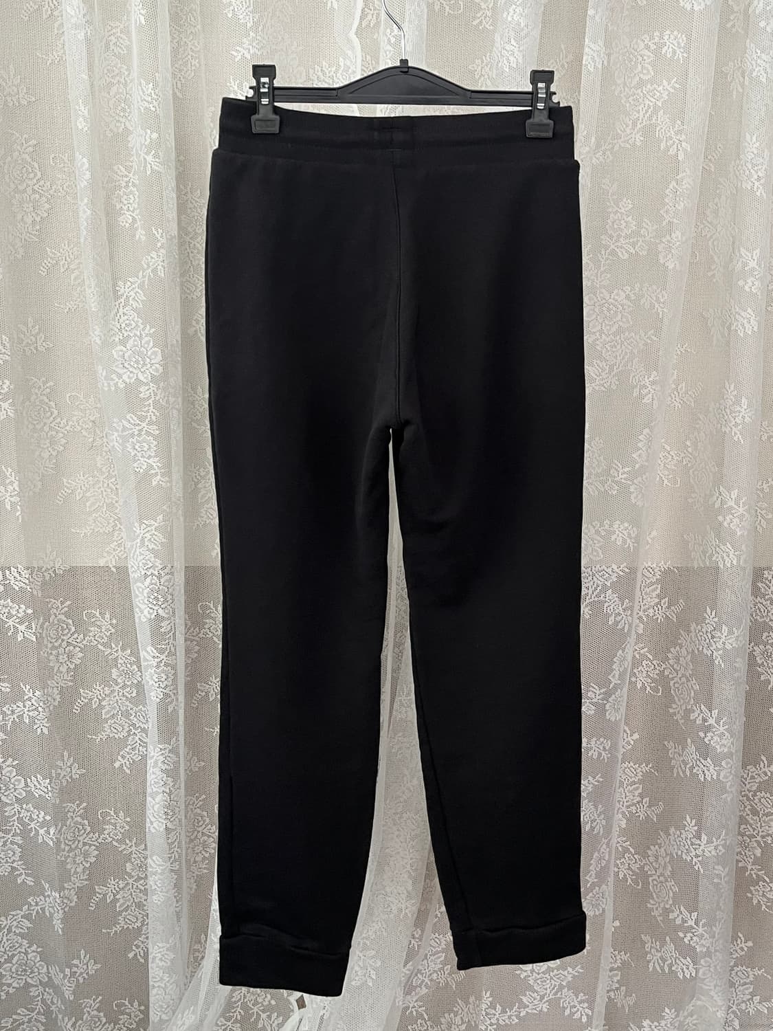 S) 아디다스 트레이닝 팬츠 블랙 상품이미지2