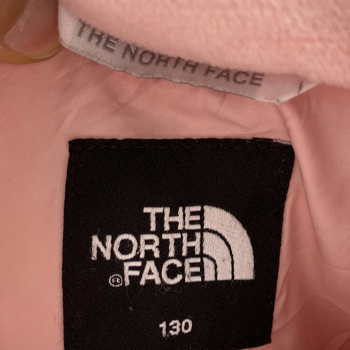 노스페이스 키즈 롱패딩점퍼 핑크 130 상품이미지4