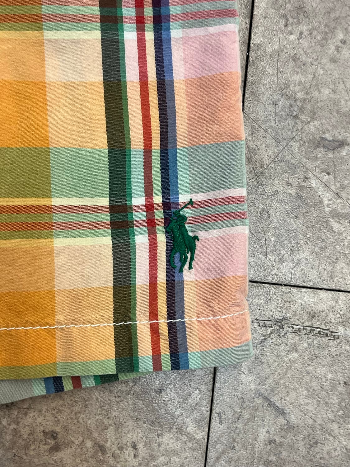 폴로 랄프로렌 멀티 체크 하프 팬츠 S #csz3717 상품이미지6