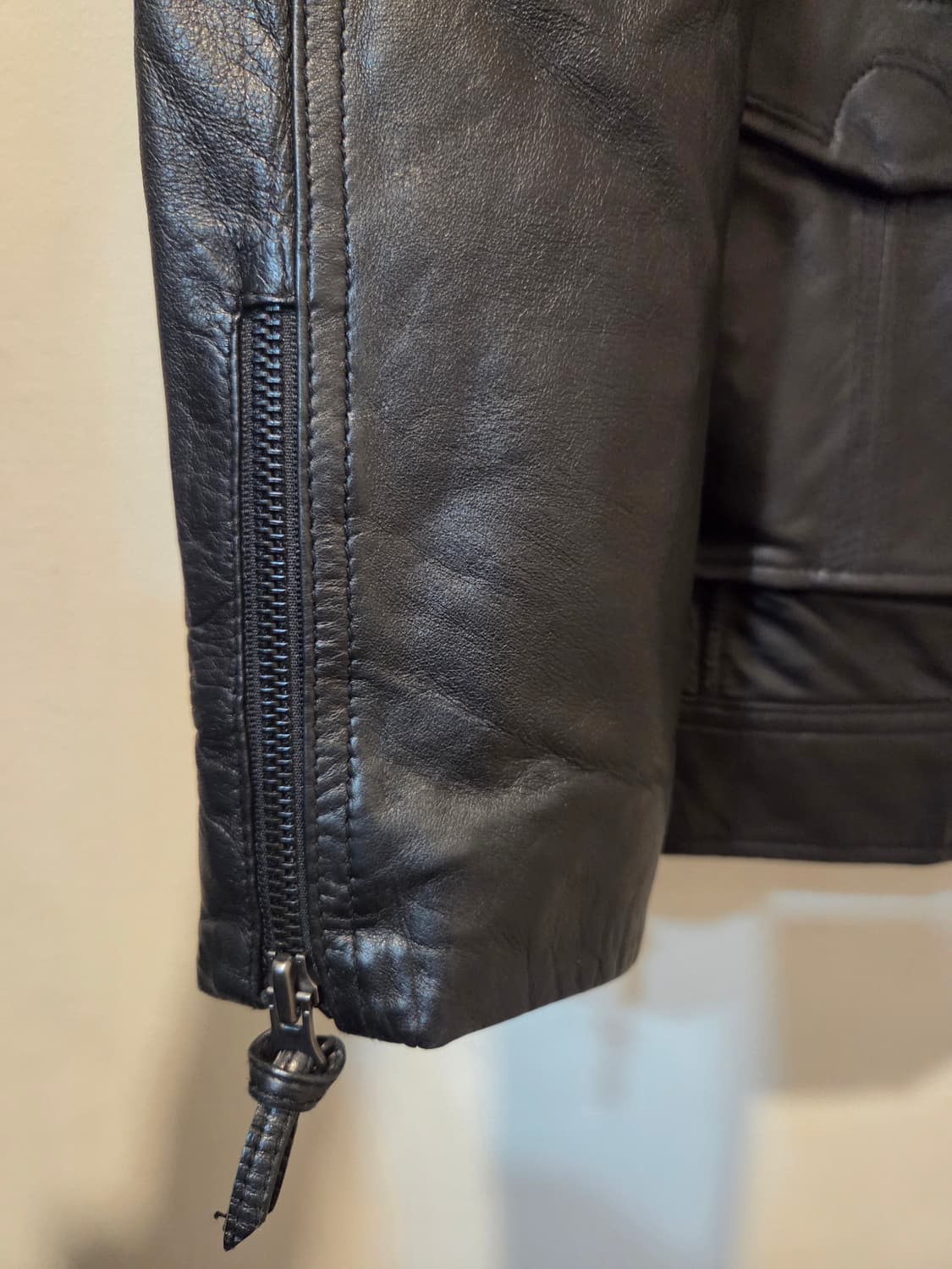 beyond closet 양가죽자켓 상품이미지3