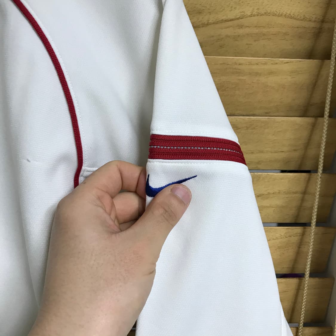 나이키 더블 스우시 흰색 트랙탑져지 상품이미지3