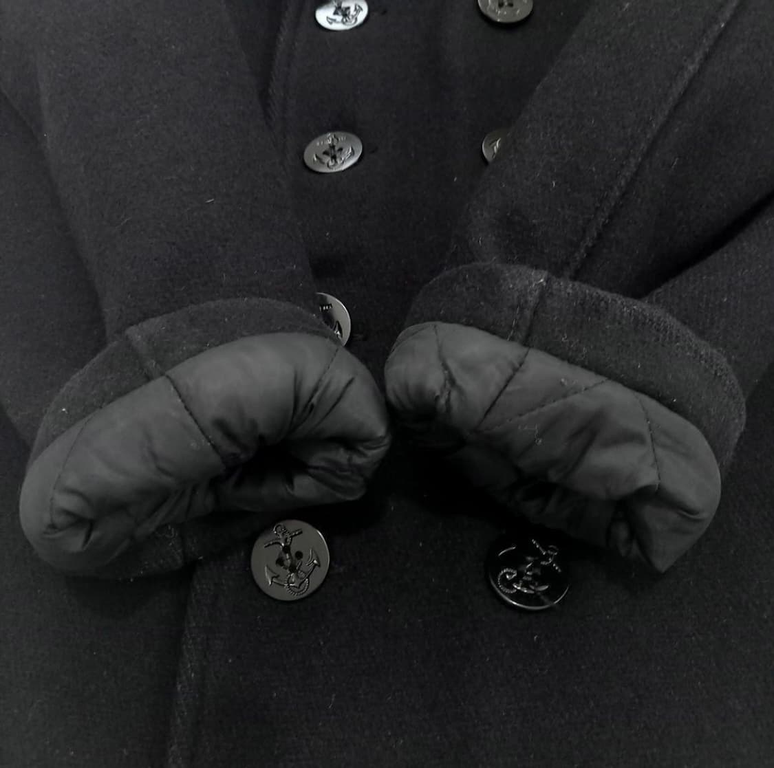 쇼트 740N 블랙 피코트 36사이즈 상품이미지3