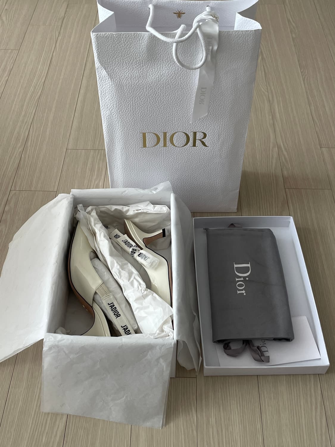 Dior  J'ADIOR 슬링백 펌프스 Off White 38 상품이미지1