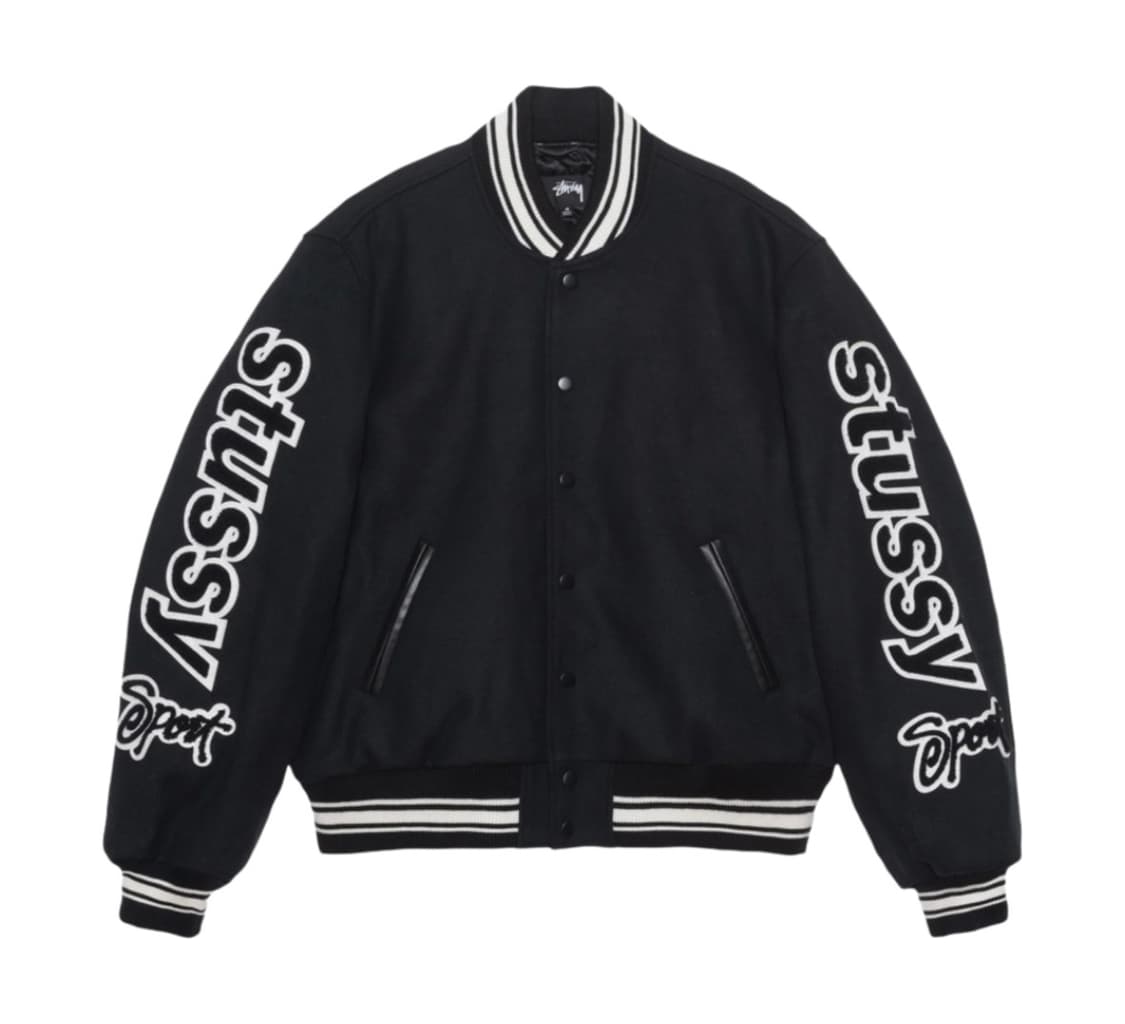 스투시 컴피티션 바시티 자켓 XL 상품이미지1