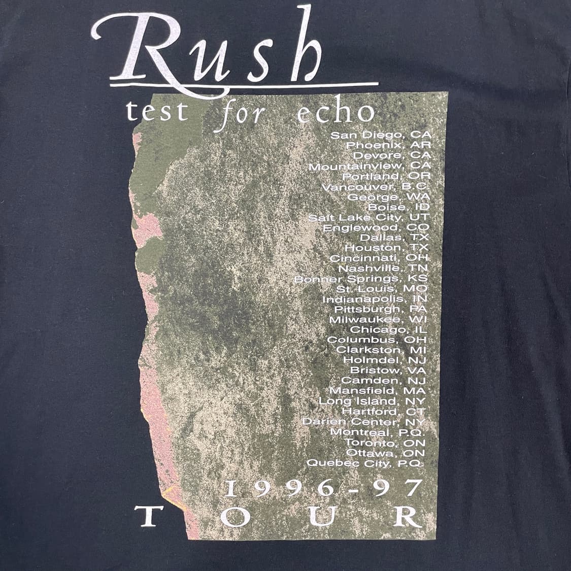 90s Rush test for echo 빈티지 밴드  상품이미지7