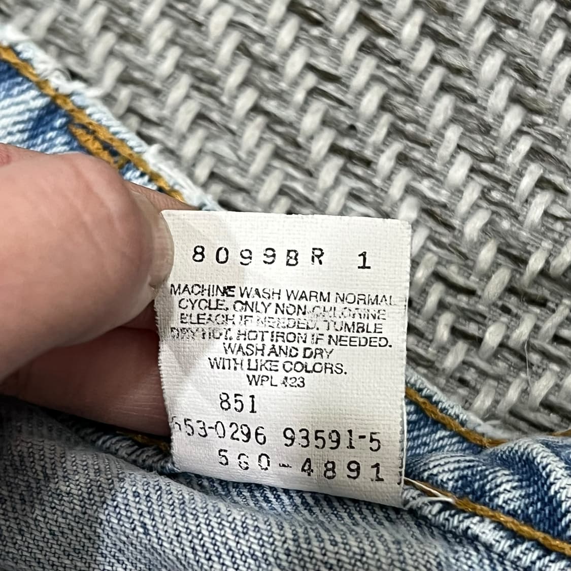 usa 리바이스 560 데님팬츠 s08706 상품이미지9