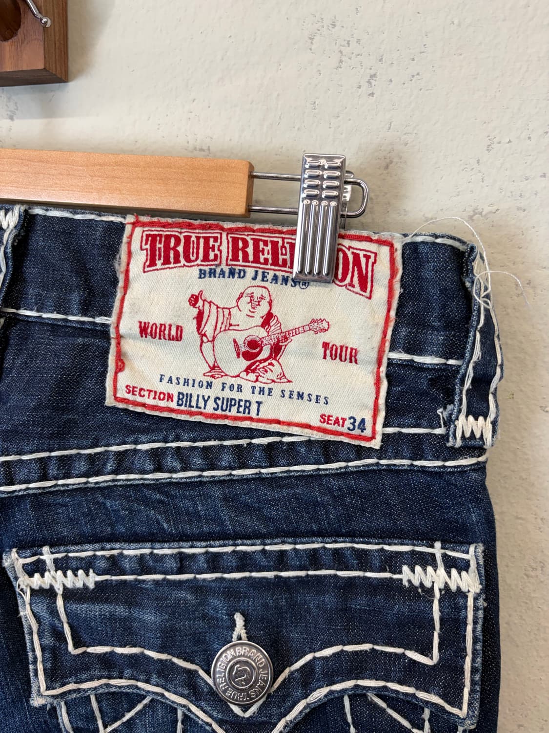 트루릴리전 빈티지 데님팬츠 상품이미지5