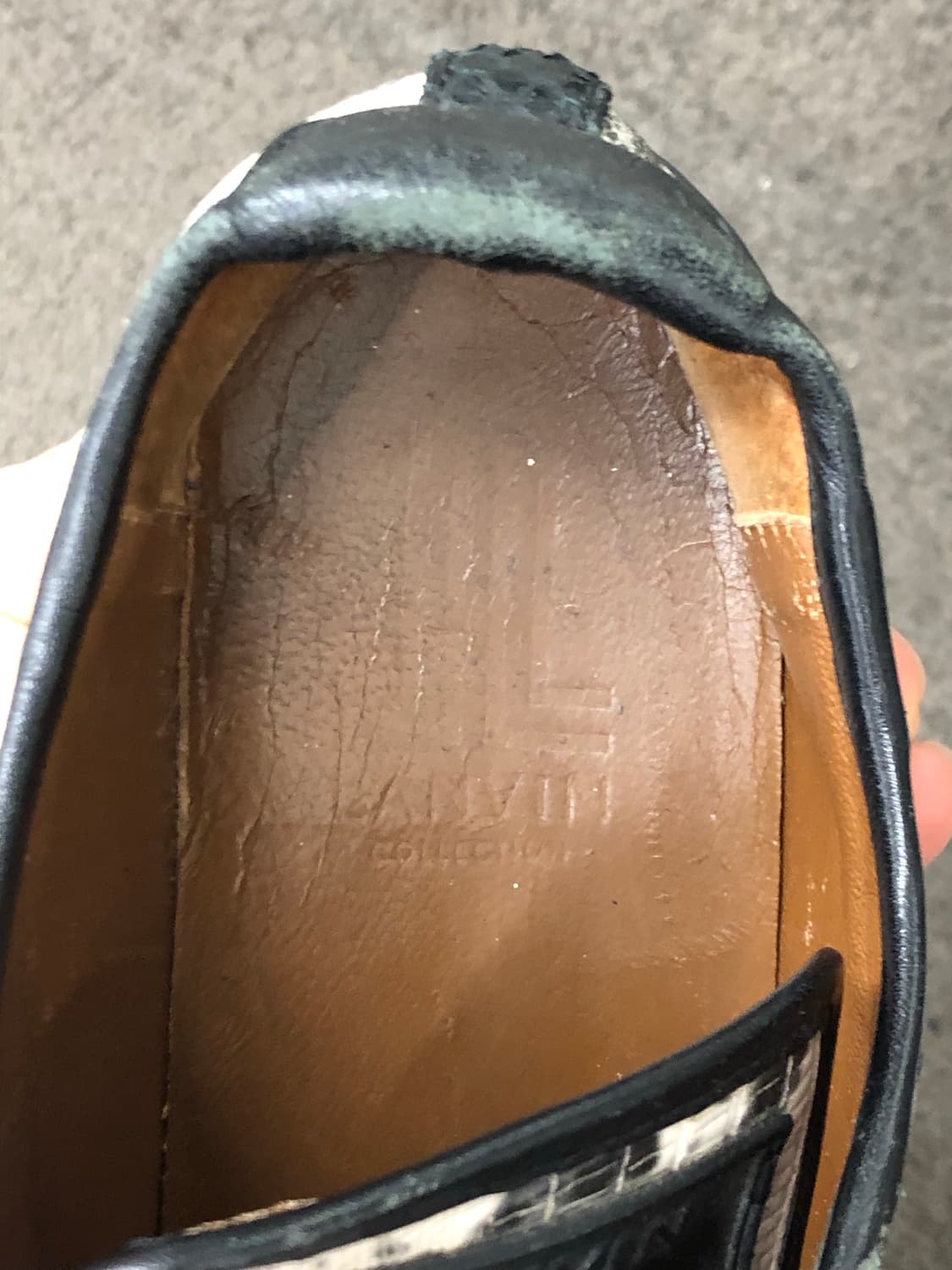 랑방 컬렉션 파이톤 스니커즈 상품이미지7