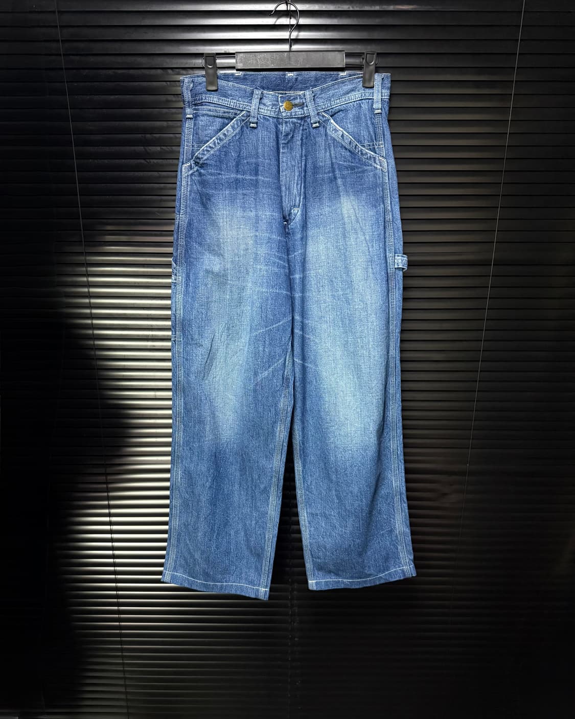 Lee 리 카펜더 워싱 데님 와이드 워크 팬츠 바지 27 카고 스트레이트 상품이미지1