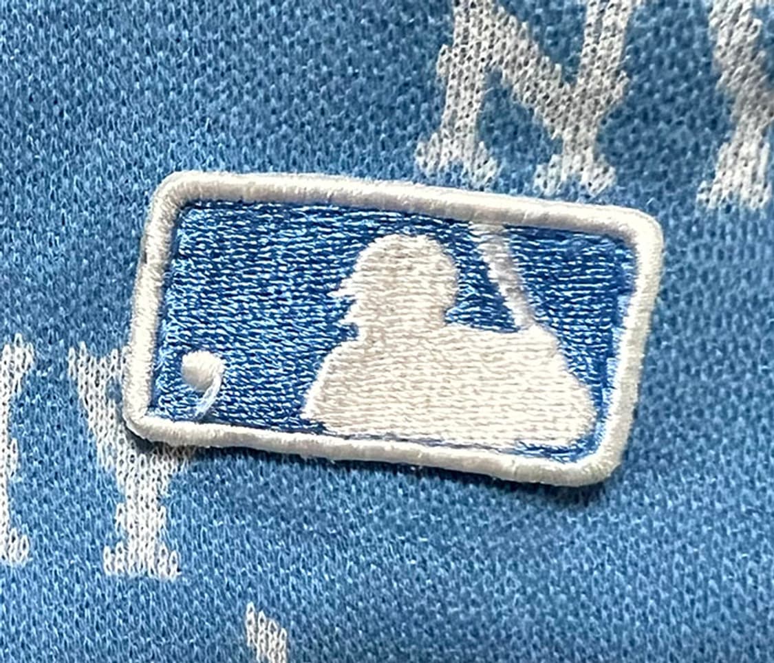 MLB 다이아 모노그램 남자 반팔티셔츠 뉴욕양키스 루즈핏 XXL 110 상품이미지3